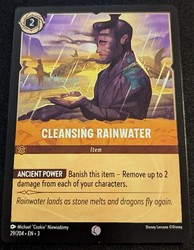 Cleansing Rainwater 29/204 Into the Inklands Cold Foil