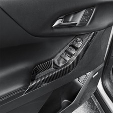 Car Window Switch Panel Cover Side Door Lock Lift Control Button Frame Panel ...