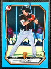 Gavin Kilen 2026 Bowman #BP-136 Sky Blue Border /499 SF Giants