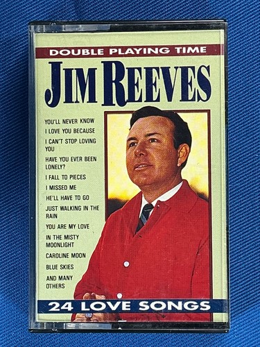 Jim Reeves 24 Love Songs, Audio Cassette Tape | eBay