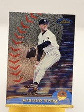 2000 Topps Finest Mariano Rivera #7 New York Yankees Hall Of Fame 