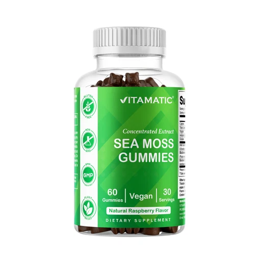 Vitamatic Irish Sea Moss Gummies  - 60 Vegan Gummies