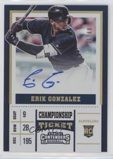 2017 Chronicles Contenders Rookie Championship Ticket 26/49 Erik Gonzalez 1t3