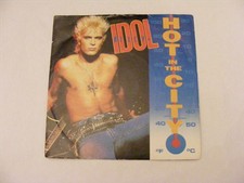 Billy Idol. Hot In The City / Catch My Fall. DJ Promo. Pop Rock. 1987.