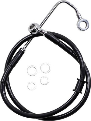 Drag Specialties 1741-5770 Std Length Front Stainless Steel Brake Line
