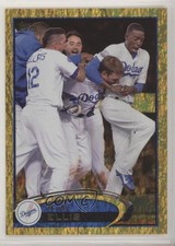 2012 Topps Update Gold Sparkle AJ Ellis #US304 6ns