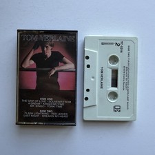 Tom Verlaine Self-Titled Cassette Tape 1979 Elektra TC-5216 Television Play Test