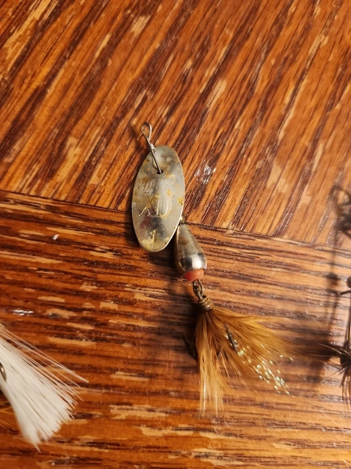 Lote de 5 señuelos de pesca con mosca Joes Flies Mepps Xd Foto 3 de 4