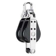 Harken 38mm Double Big Bullet Block w/Becket 128