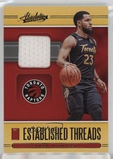 2020 Panini Absolute Memorabilia Established Threads Level 1 Fred VanVleet 6o3