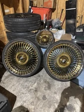 Forgiato Rims And Tires 26” With Matching Steering Wheel