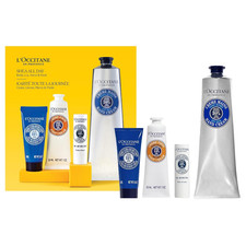 L'OCCITANE Shea All Day Body Skincare Gift Set, Ultra Rich Cream, Hand Lotion, F