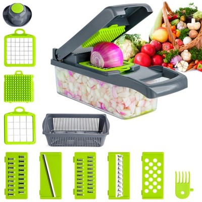 Gemüsehacker Mandoline Schneider Käsereibe - Gemüse Zwiebel Salat Lebensmittel Hacken