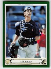 2005 UD Origins #193 Joe Mauer BASEBALL Minnesota Twins
