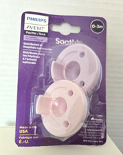 Philips Avent Pacifier Smoothie 2 Pack 0-3 Months Pastel Pink/Lilac