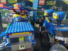LEGO 7066 ALIEN CONQUEST EARTH DEFENCE HQ SENZA SCATOLA