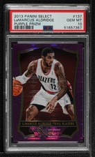 2013-14 Panini Select Purple Prizm /99 LaMarcus Aldridge #137 PSA 10 GEM MT h8k