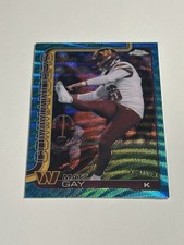 2025 Topps Chrome Matt Gay Aqua Wave Refractor 198/199 #300 Commanders