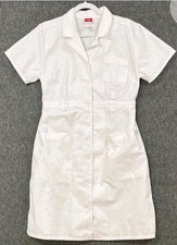 Dickies Medical Scrub Dress Women s Large Whi...