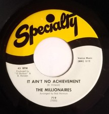 Rare Soul 45 The Millionaires US Original NM