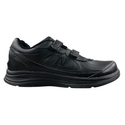 New Balance Unisex Size M8.5B W10B 577 Black Hook & Loop Walking Shoes WW577VK
