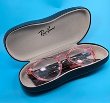 100 Authentic Ray Ban Eyeglasses RB 2180-V 8081 Size 49 - 21 - 145 W/ Case