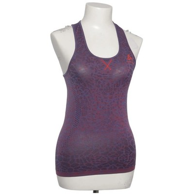 Odlo, Tanktop, Größe: XS, Lila/Orange/Mehrfarbig, Print, Damen #2EU