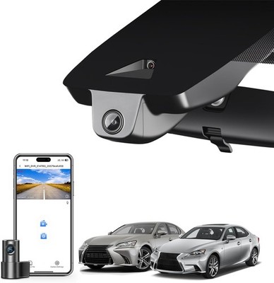 Mangoal STARVIS 2 IMX678 4K Front & IMX675 2K Rear Dash Cam for Lexus ES/GS GPS