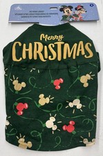 Disney Parks Merry Christmas Spirit Jersey Disney Tails Dog Pet Shirt Rare Gift