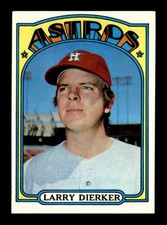 1972 Topps #155 Larry Dierker   EXMT/EXMT+ X3702160