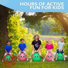 Xino Sports Hopping Ball 18 Inch Pink Kids Hopper