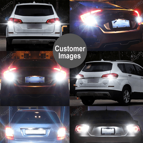 6000K Blanco 1156 P21W BA15S LED Respaldo Reverso Freno de Estacionamiento Luces de Señal de Giro - Imagen 11 de 16