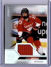 Erin Ambrose Jersey #53 2022 Upper Deck Team Canada [G085]