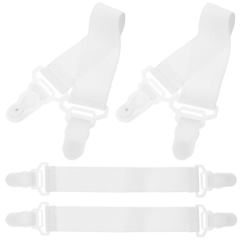 2 PCS Fastening Belt Hook Mattress Grippers for Sliding Elastic Garters Bed - Picture 4 of 12