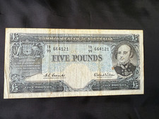1960 Coombs - Wilson £5 Pound , RBA Five Pound  TB99 664121