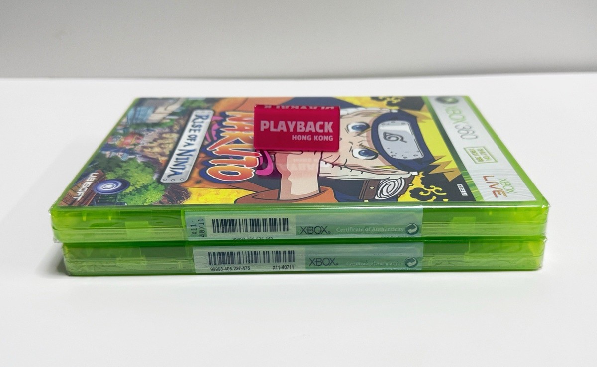 Asian English Naruto : Rise Of A Ninja & The Broken Bone XBOX 360