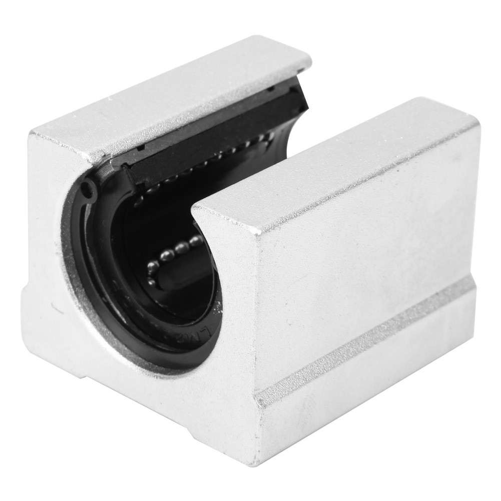.2PCS SBR20UU Open Linear Bearing Slide Aluminum Alloy Linear Motion Block
