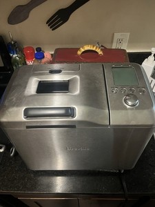 Breville Custom Loaf BBM800XL Stainless Bread Machine 14 Prog LCD Timer GF
