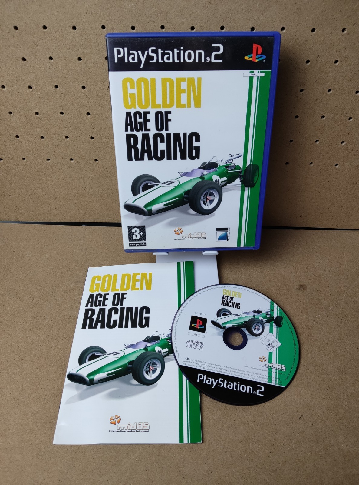 Golden Age Of Racing Ps2 Jeu Jeux Sony Playstation 2
