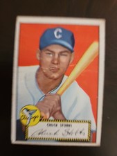 1952 Topps Set-Break # 62 Chuck Stobbs VGEX No Creases Black Back Chicago White