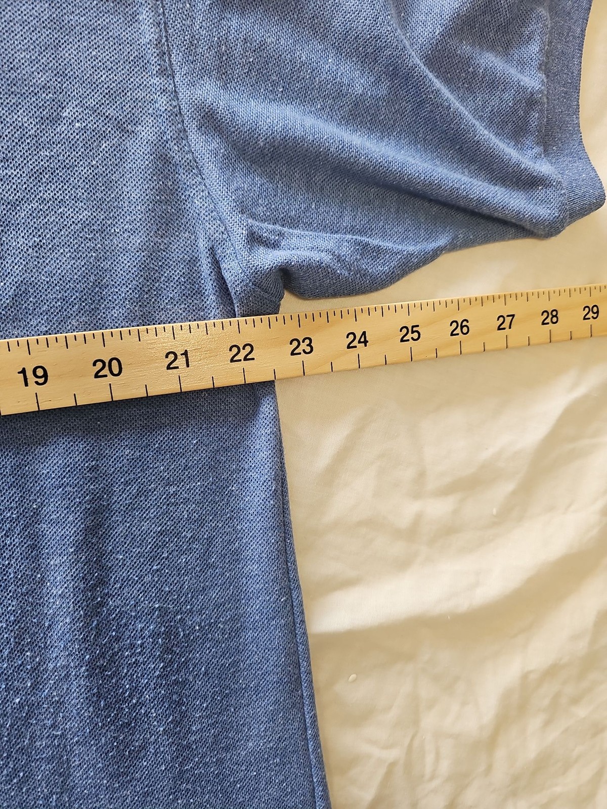 Vintage Timberjack Heather Blue Piqué Polo Shirt - Size XL  G573 image 5