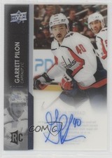 2021-22 Upper Deck Clear Cut Rookies Garrett Pilon #CC-GP Auto 03uh