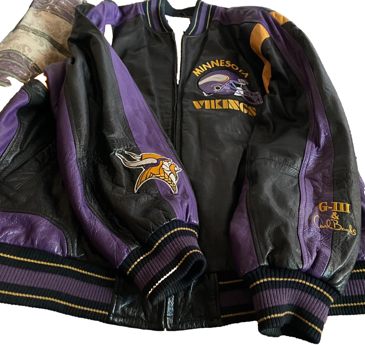 carl banks leather jacket products for sale | eBay
