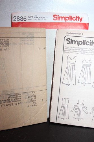 Simplicity women's outfits/dresses sewing patterns Uncut Your choice J - Picture 26 of 44