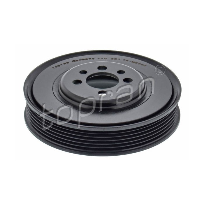 Poulie de vilebrequin pour VW Caddy III et Golf V 1.9 TDI alternateur