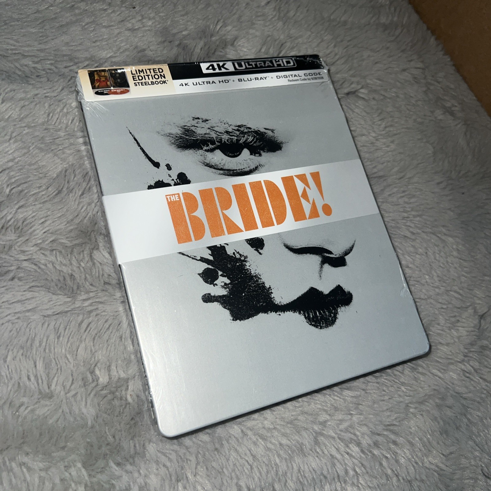 The Bride! Steelbook 4K UHD + Blu-Ray + Digital NEW - HELPS STRAYS