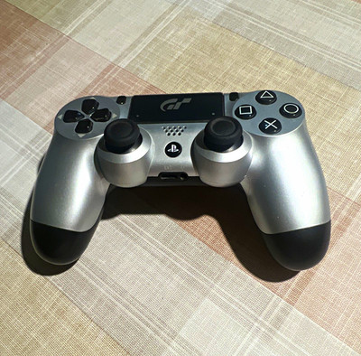 Sony DualShock 4 PS4 Wireless Controller CUH-ZCT2E GT Sport - Silber/Schwarz