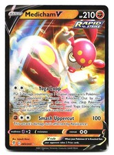 medicham v pokemon card value Amazon.com: Medicham V - 185/203 - Ultra Rare (Full Art) - Sword & Shield