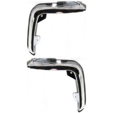 Grille Extension For 93-97 Ford Ranger Set Of 2 Left Right Side Chrome Plastic Grille Extension For 93-97 Ford Ranger Set Of 2 Left Right Side Chrome Plastic