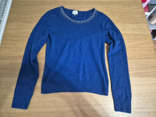 East Size 8 Bright Blue Jumper